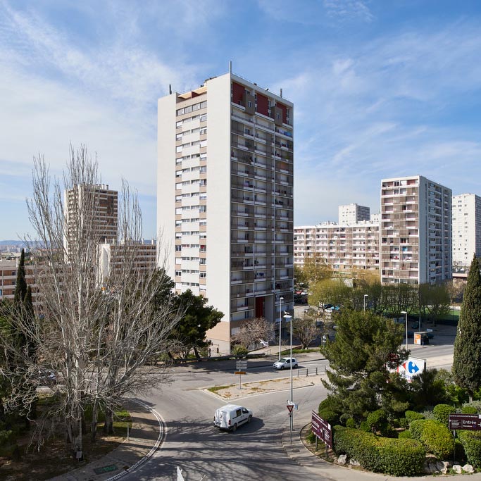 Rénovation La Busserine, Marseille.Architecte : Soisick CLERET.